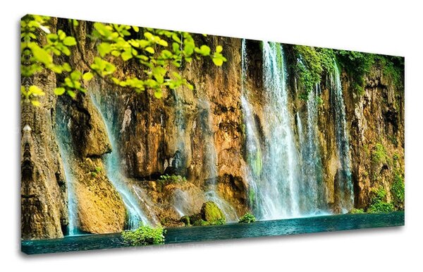 Obraz na stěnu PANORAMA VODOPÁDY - 30x60 cm