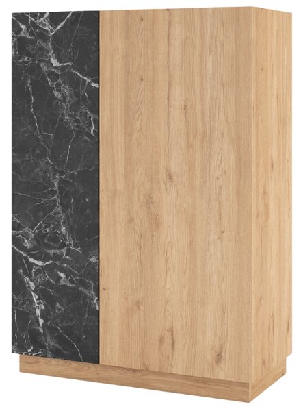 Marckeric Komoda Dione 90 x 40 cm s dubovým dekorem