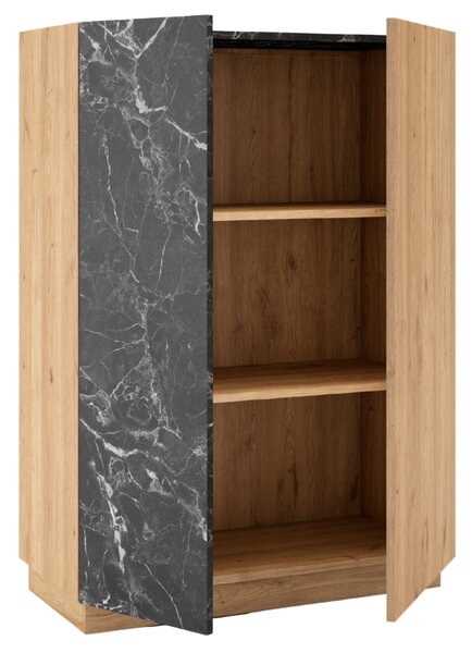 Marckeric Komoda Dione 90 x 40 cm s dubovým dekorem
