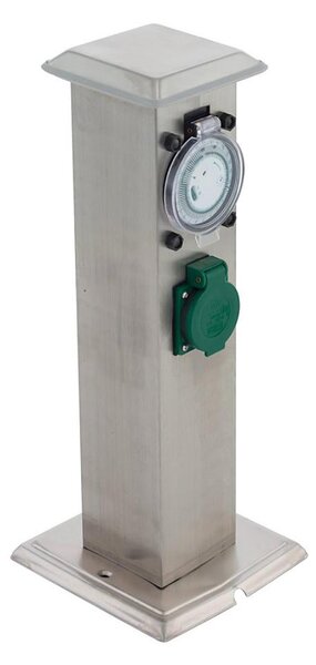 Eglo 96351 - Venkovní zásuvkový sloupek PARK T SCHUKO IP44