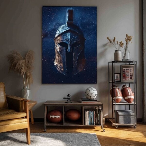 Obraz na plátně SPARTAN WARRIOR - Symbol odvahy - 60x90 cm
