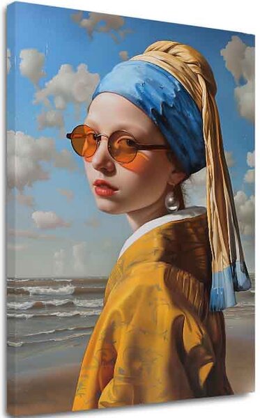 Obraz SEA PEARL | Italské plátno - 60x90 cm