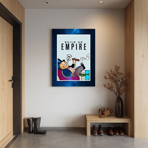Obraz na plátně BUILD AN EMPIRE - Obchodní nabídka - 30x40 cm