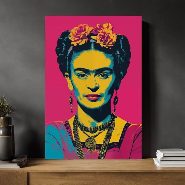 Obraz FRIDA POP | Italské plátno - 60x90 cm