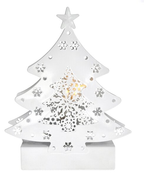 Solight LED kovový vánoční stromek, 2x AA