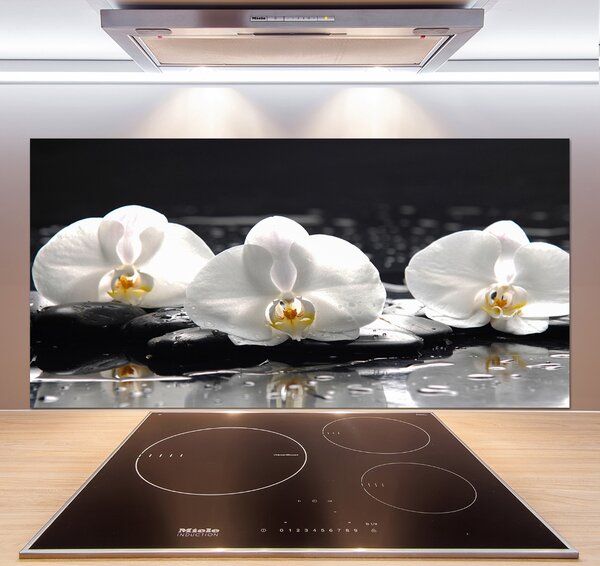 Skleněný panel do kuchynské linky Orchidej pksh-62952104