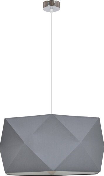 Závěsné svítidlo Diamond, 1x textilní stínítko (výběr ze 4 barev), (výběr ze 3 barev konstrukce)