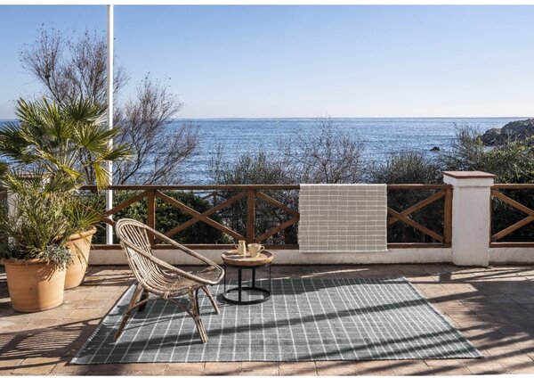 Nanimarquina Koberec Tiles 2, tmavě šedý, 100% recyklované PET Rozměr: 170x240 cm