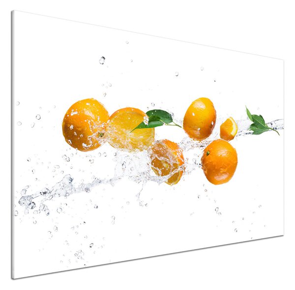 Panel do kuchyně Pomeranče a voda pksh-63072139