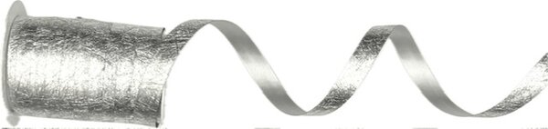 Stuha polypropylenová CRYSTAL FOIL SILVER stříbrná 10mm x 7m (2,-Kč/m)