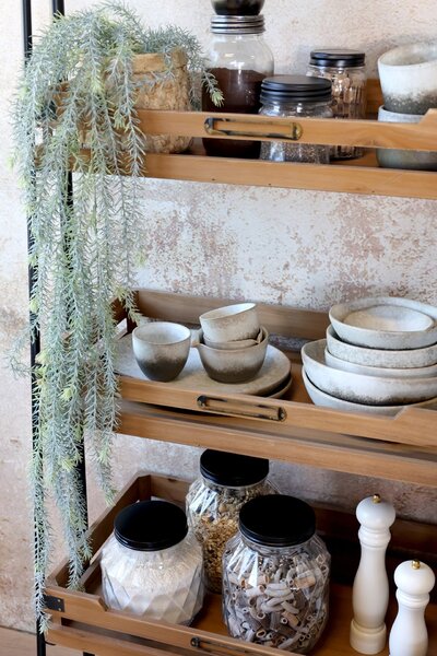 Porcelánový oválný talíř Valence Walnut