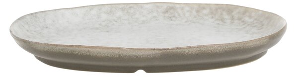Porcelánový oválný talíř Valence Walnut