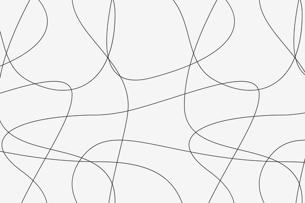 Fototapeta Černé čáry na bílém pozadí, Geometrické fototapety, Populární fototapety, u98563 - Tapeko.co.cz