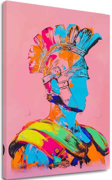 Obraz MODERN GLADIATOR na plátně | dotaženo rukou umělce - 60x90 cm