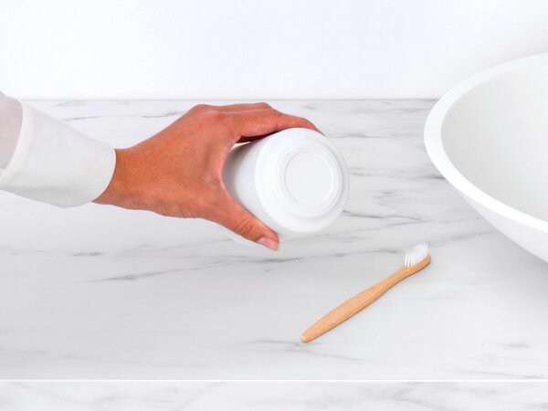 Brabantia MindSet kelímek na čištění zubů bílá 303265