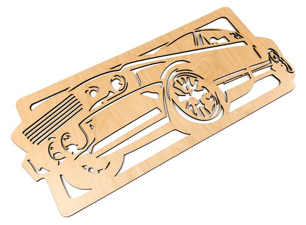 Dřevěná nástěnná dekorace Auto Ford Mustang