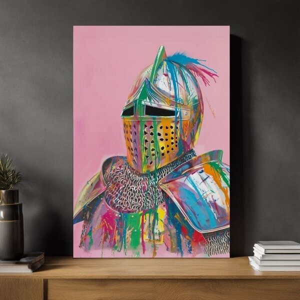 Obraz VIVID KNIGHT na plátně | dotaženo rukou umělce - 60x90 cm