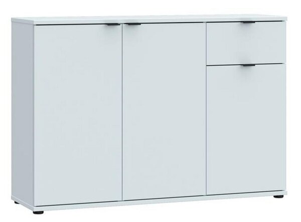 Komoda Ganymede, světle šedá, š: 120cm