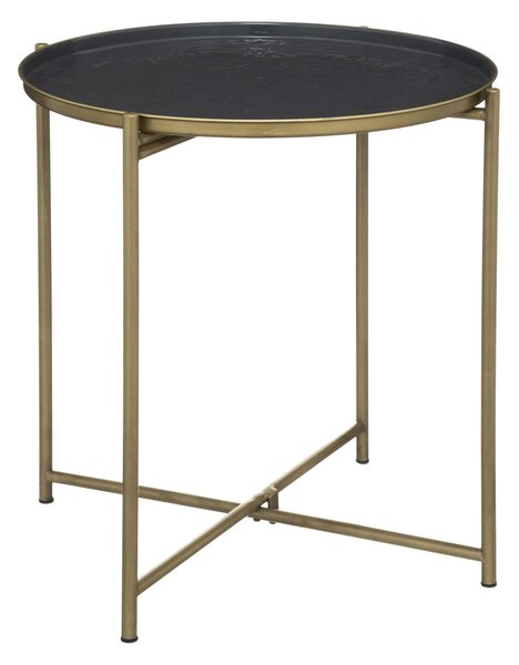 Skládací stolička NIGHT, černý, 50 cm