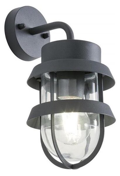 Redo 9498 - Venkovní nástěnná lampa CLAUT 1xE27/42W/230V IP44 antracit