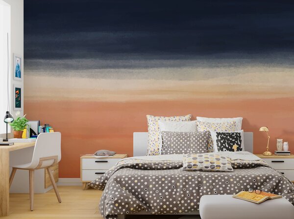 Fototapeta Modrý a oranžový gradient, Moderní fototapety, Populární fototapety, u98239 - Tapeko.co.cz
