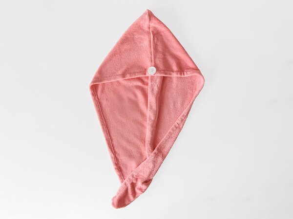 XPOSE® Rychleschnoucí turban na vlasy - pudrový