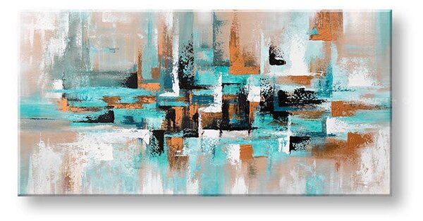 Malovaný obraz na stěnu ABSTRAKT 1 díl - 120x60 cm