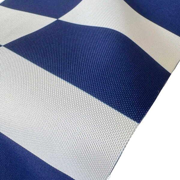 Venkovní látka Pergola (Oxford), 200 g/m², šíře 160 cm, bílo-modrá šachovnice 5x10 cm