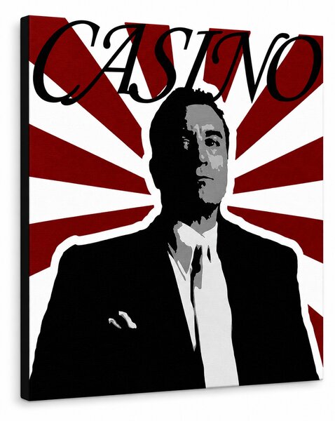 Ručně malovaný obraz POP Art CASINO 1 díl cas - 50x50 cm