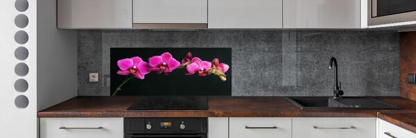 Skleněný panel do kuchynské linky Orchidej pksh-64284743