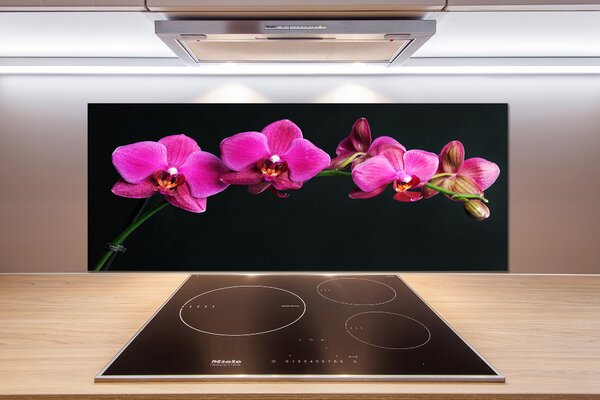 Skleněný panel do kuchynské linky Orchidej pksh-64284743
