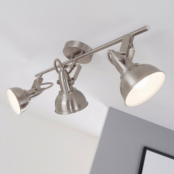 Bodové svítidlo 3xE14/40W/230V matný chrom