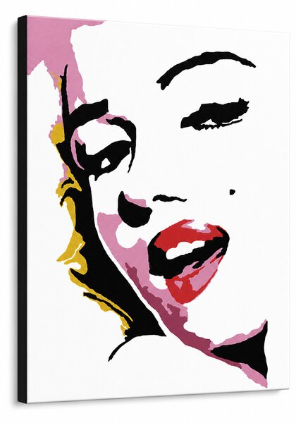 Ručně malovaný obraz POP Art Marilyn Monroe 1 kus mon7 - 60x80 cm