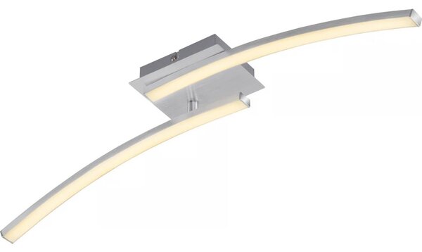 LED Stropní svítidlo 2xLED/6W/230V 3000K matný chrom