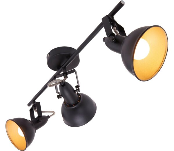 Bodové svítidlo 3xE14/40W/230V černá