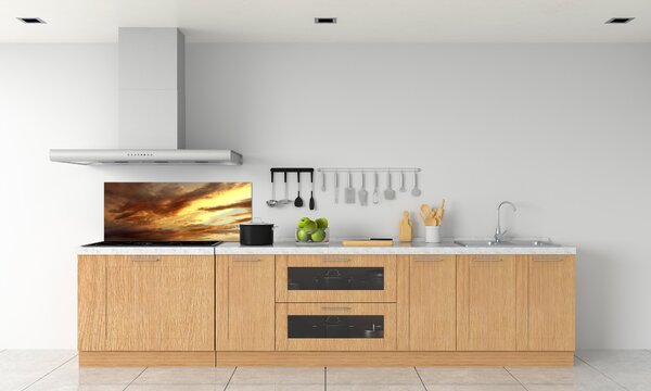 Panel do kuchyně Východ slunde pksh-64309634