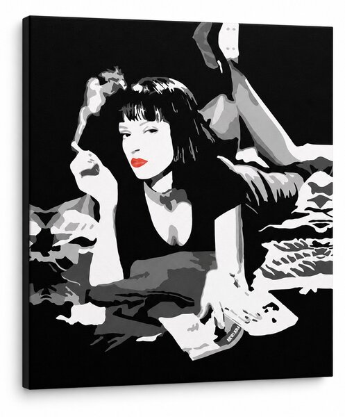 Ručně malovaný obraz POP Art PULP FICTION 1 kus pulp6 - 50x50 cm