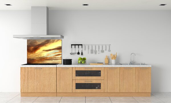 Panel do kuchyně Východ slunde pksh-64309634