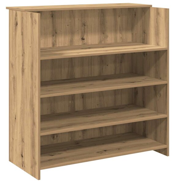Recepční stůl dub artisan 100x50x103,5 cm kompozitní dřevo 3324168