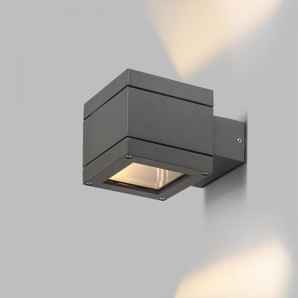 TELO nástěnná antracitová 230V G9 40W IP44 - RED - DESIGN RENDL