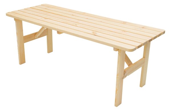 Masivní stůl z borovice dřevo 30 mm (různé délky) 150 cm