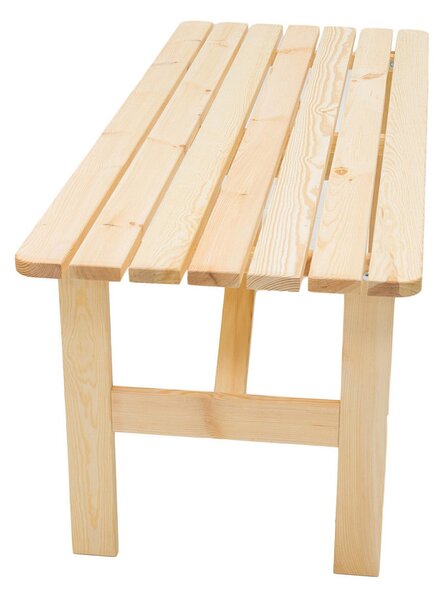 Masivní stůl z borovice dřevo 30 mm (různé délky) 150 cm