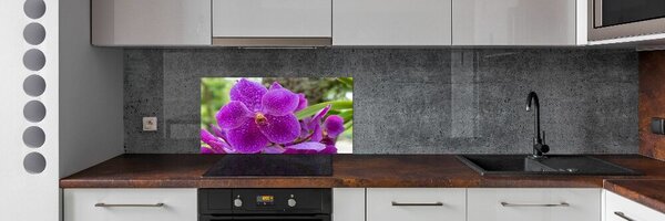Skleněný panel do kuchynské linky Orchidej pksh-64607986