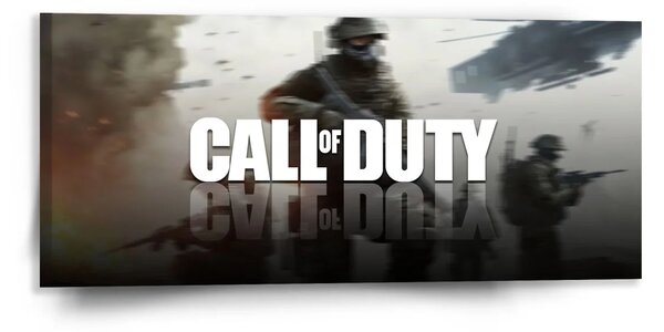 Sablio Obraz Call of Duty Vrtulník - 110x50 cm