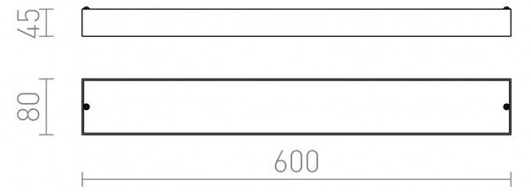 MARINA 60 LED nástěnná chrom 230V LED 9W IP44 3000K - RED - DESIGN RENDL