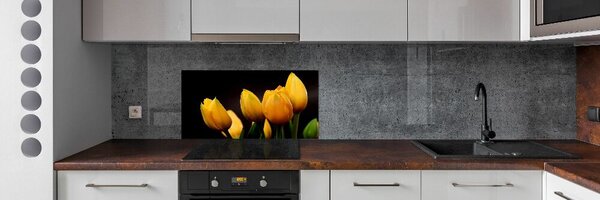 Panel do kuchyně Žluté tulipány pksh-64836622