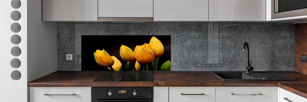 Panel do kuchyně Žluté tulipány pksh-64836622