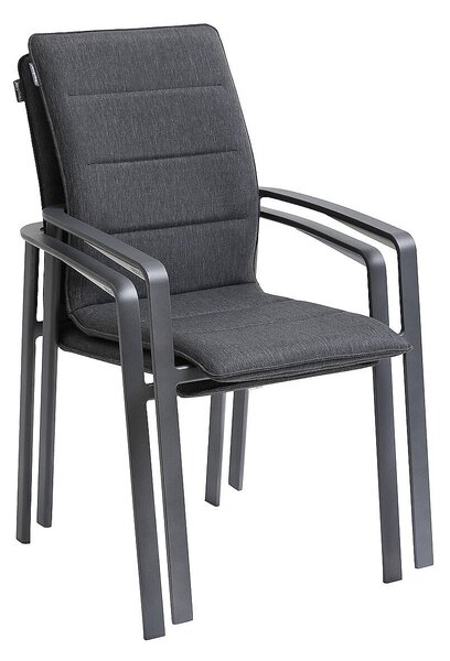 Hliníkové křeslo CAPRI (antracit)