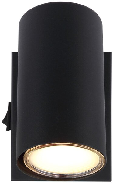 Globo Lighting Robby nástěnné svítidlo 1x25 W černá-chrom 57911-1B