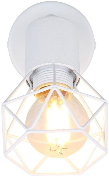 Globo Lighting Xara I nástěnné svítidlo 1x40 W bílá 54802W-1